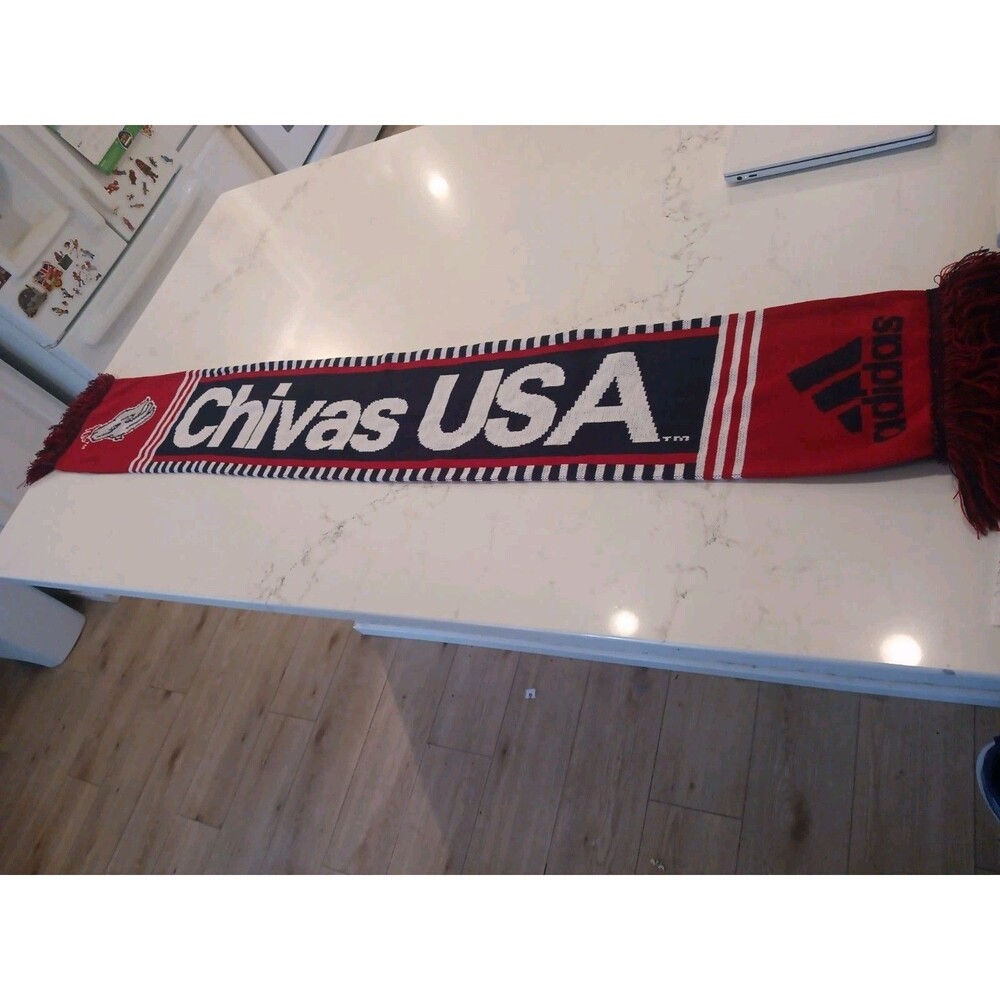 Chivas De Guadalajara Adidas Officially Licensed Scarf/Bufanda Mexico Soccer